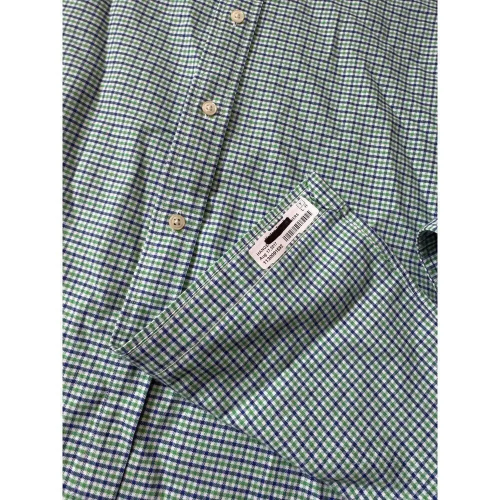 POLO by Ralph Lauren Long Sleeve Dress shirt, size XL, Blue & Green Plaid
